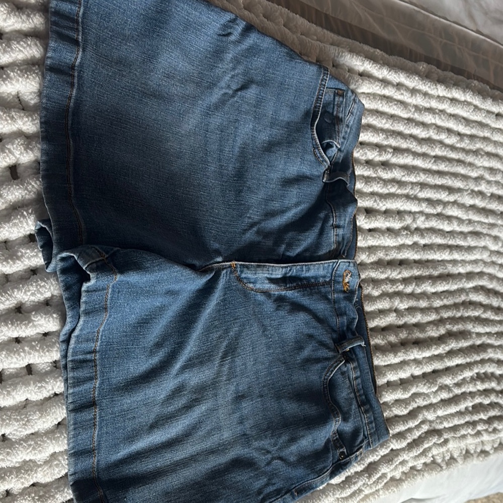 Blue Denim Shorts